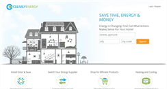 Desktop Screenshot of clearlyenergy.com